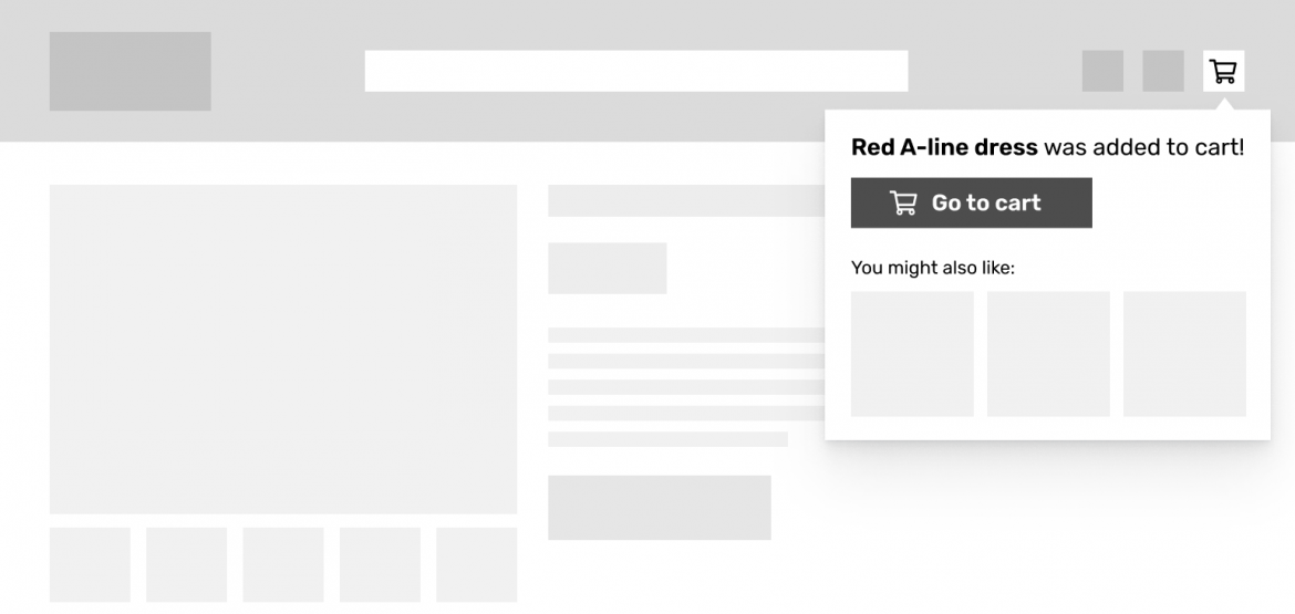 illustration of a user friendly form in the online store