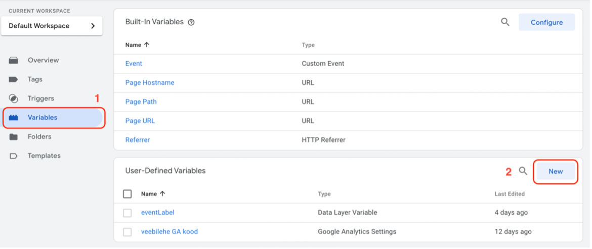 Adding a new variable