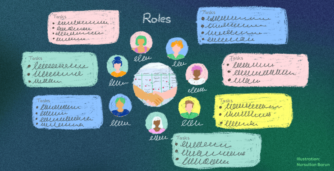 roles and their tasks