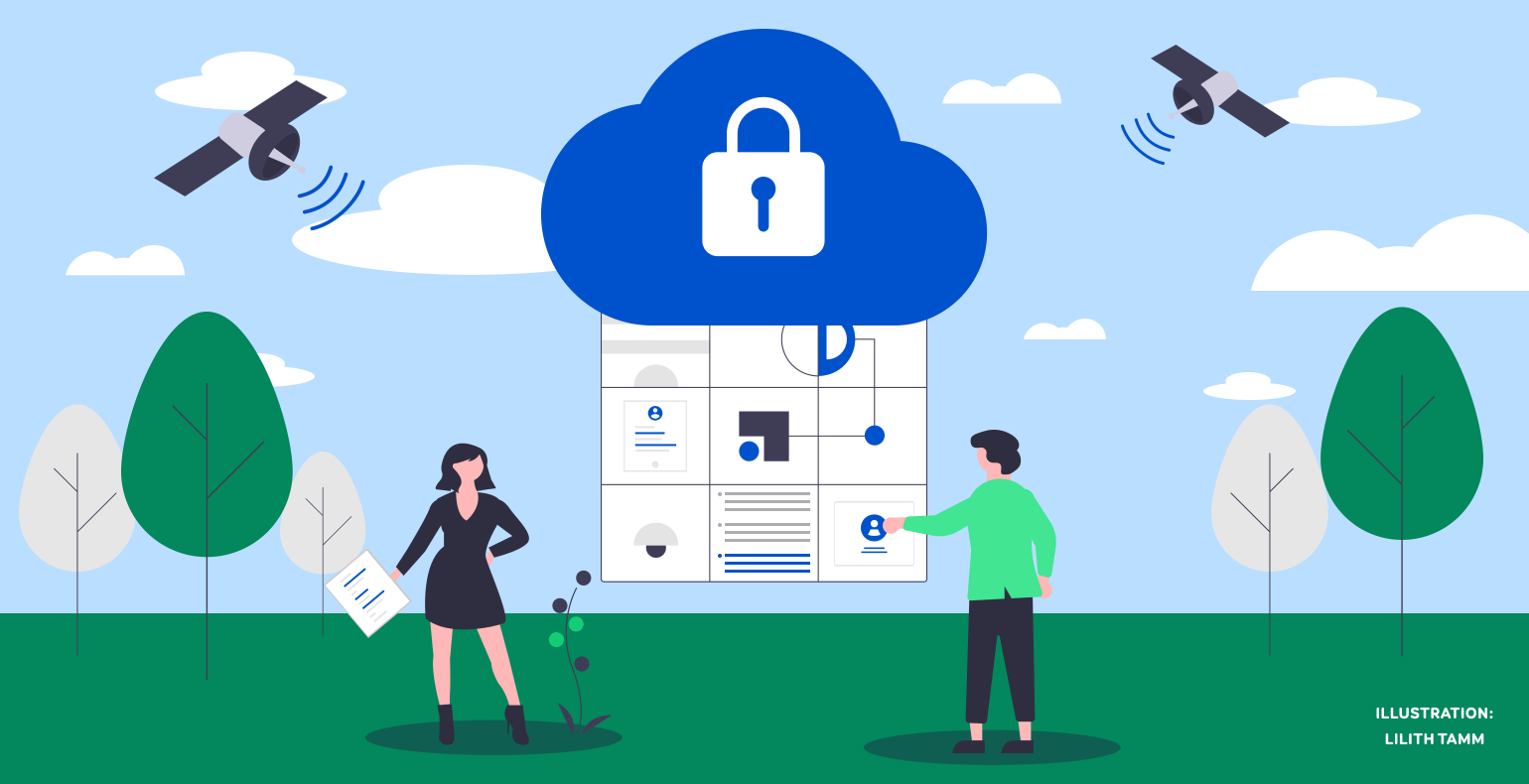 Illustratsioon Atlassian Cloud toodete turvalisusest