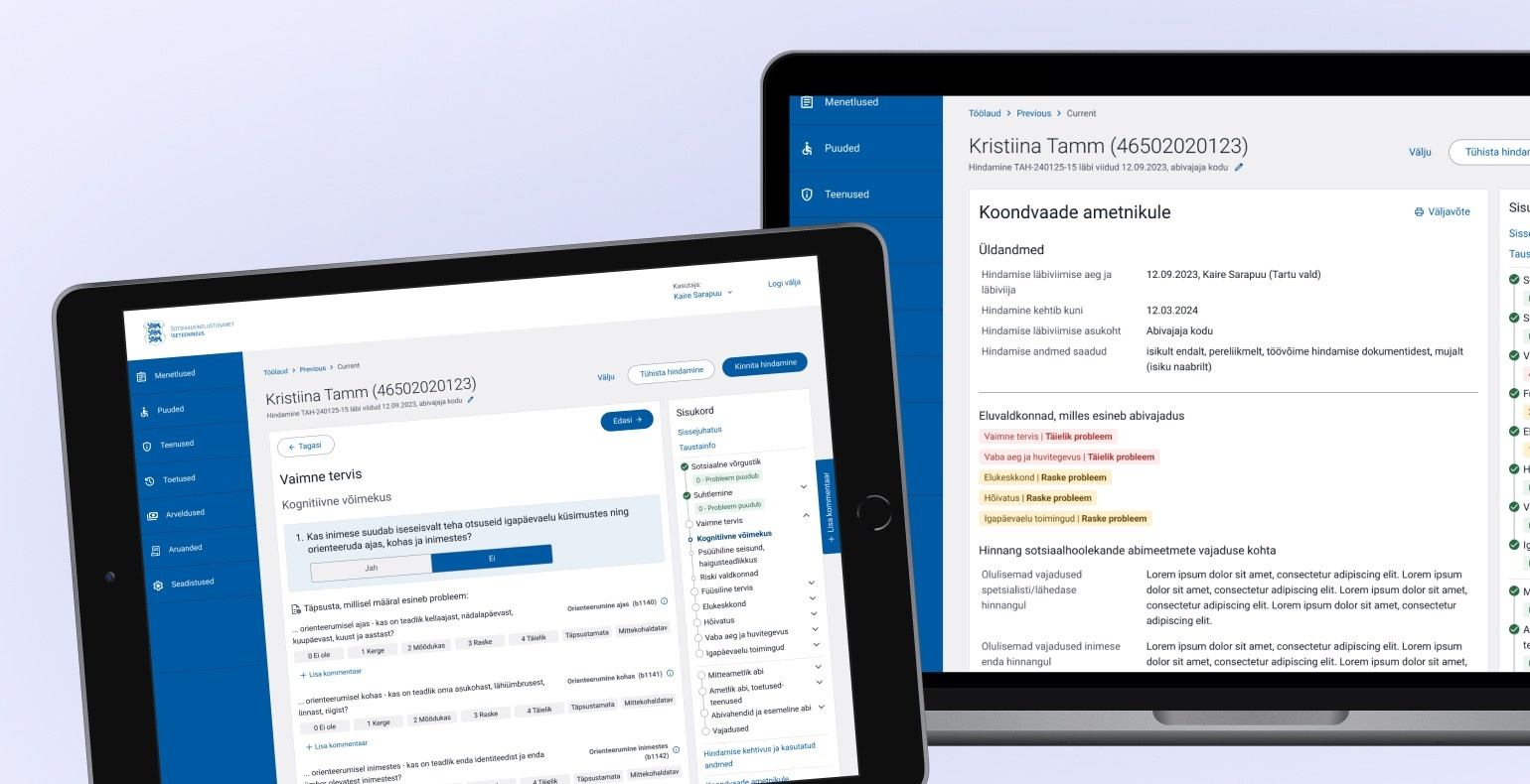 STAR2 arenduskeskkonna desktopi vaade