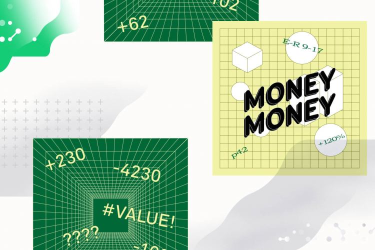 illustratsioon kirjadega money ja esmaspäevast reedeni kl 9-17