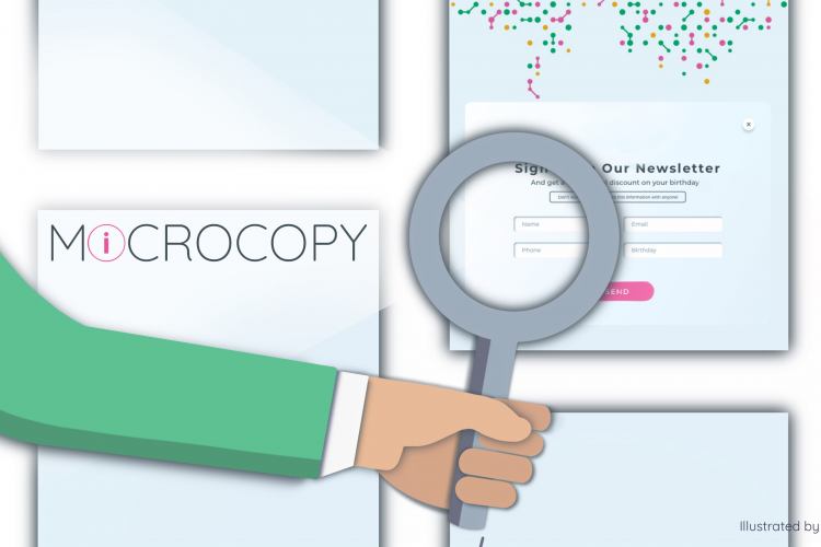 Microcopy ehk pisitekstid