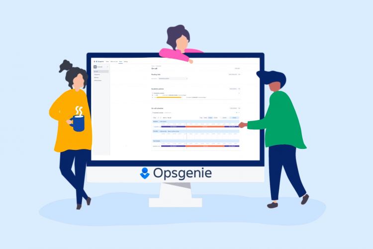 People are viewing Opsgenie's inside view on the screen